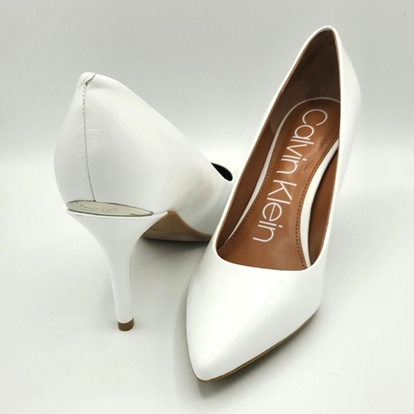 Calvin Klein Gayle pumps, White, NWOB - Picture 3 of 14